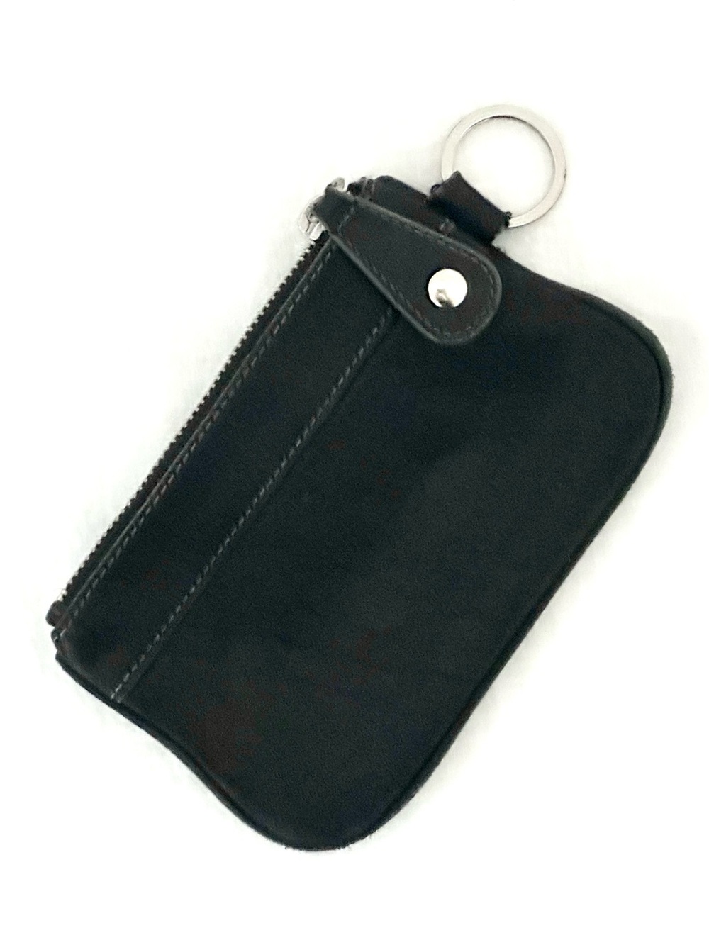 Betsey Johnson Vintage Leather Studded Coin Purse in Black - Picture 3 of 9